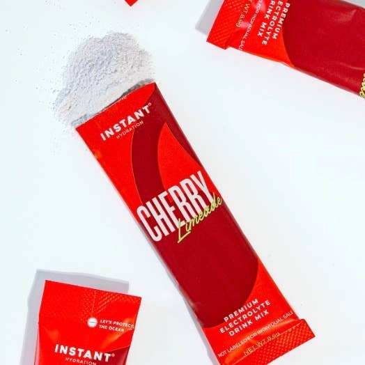Instant Hydration - Premium Electrolyte Mix: Cherry Limeade 10ct - The Look and Co