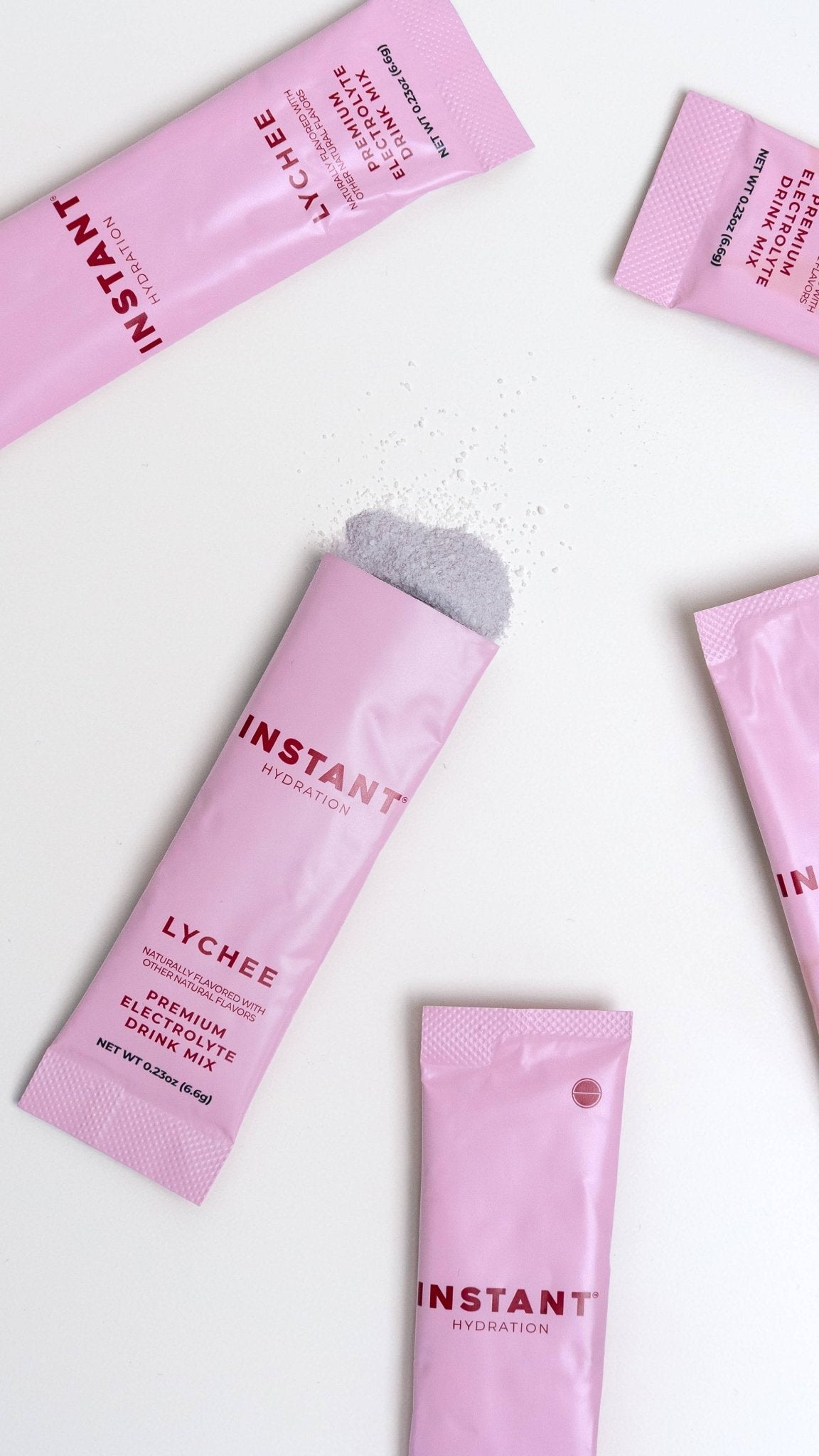 Instant Hydration - Premium Electrolyte Mix: Lychee - The Look and Co
