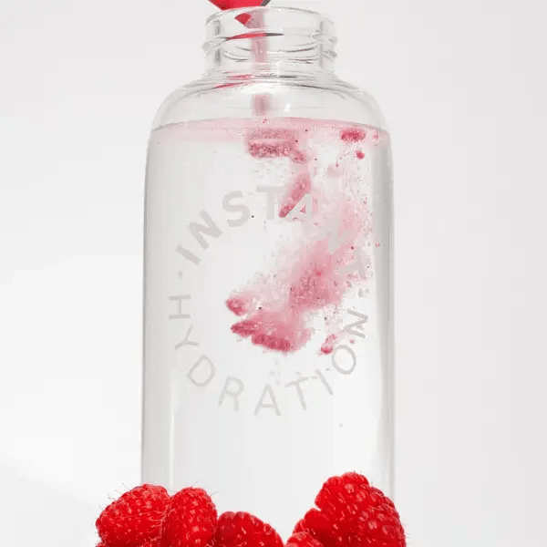 Instant Hydration - Premium Electrolyte Mix: Raspberry 6ct - The Look and Co