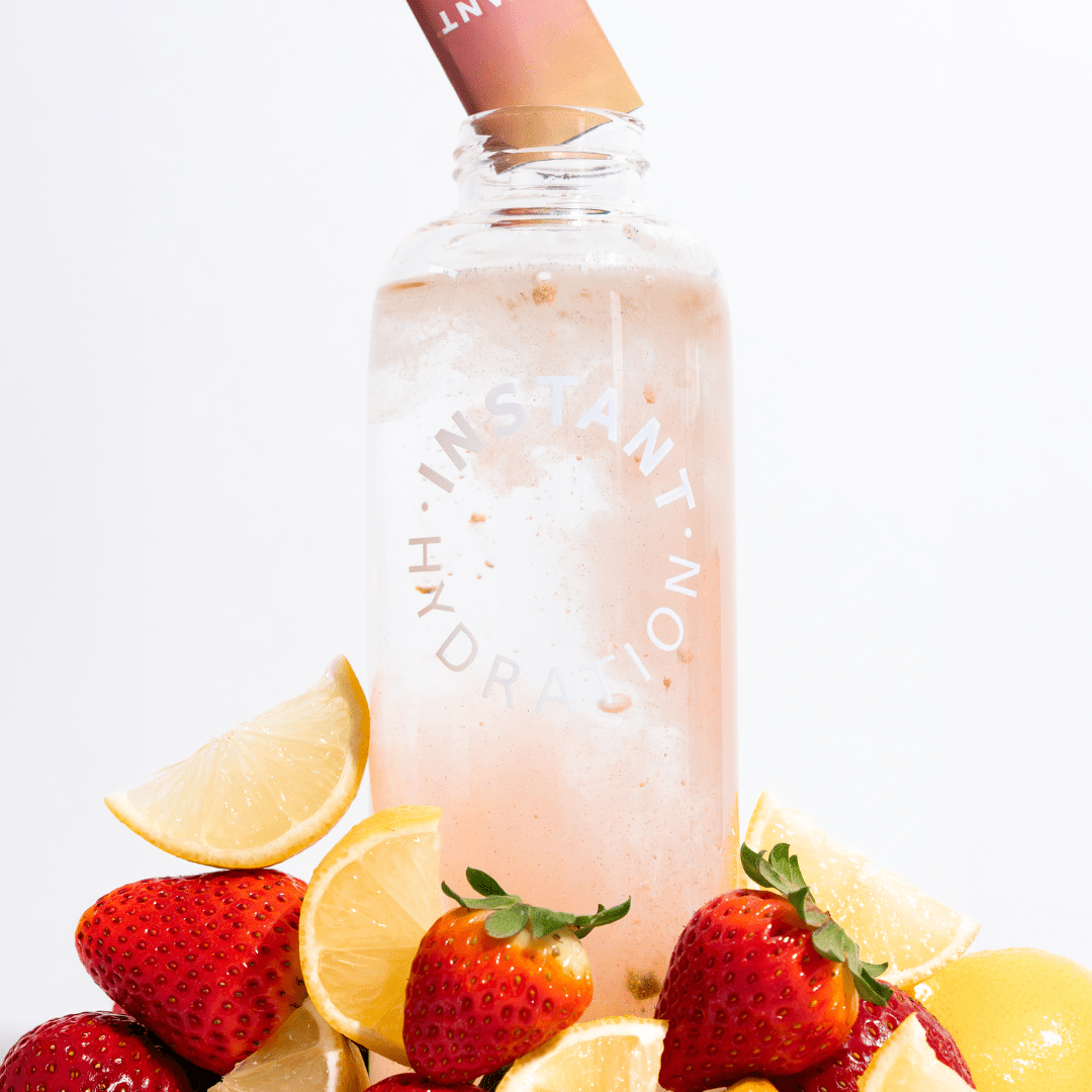 Instant Hydration - Premium Electrolyte Mix: Strawberry Lemon - The Look and Co