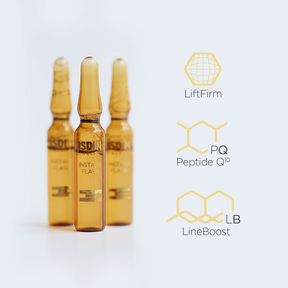 ISDIN ISDINCEUTICS Instant Flash 5 Ampoules - The Look and Co