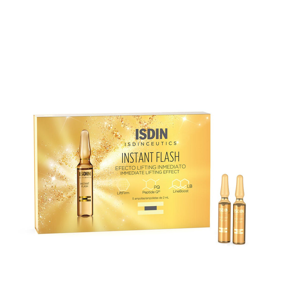 ISDIN ISDINCEUTICS Instant Flash 5 Ampoules - The Look and Co