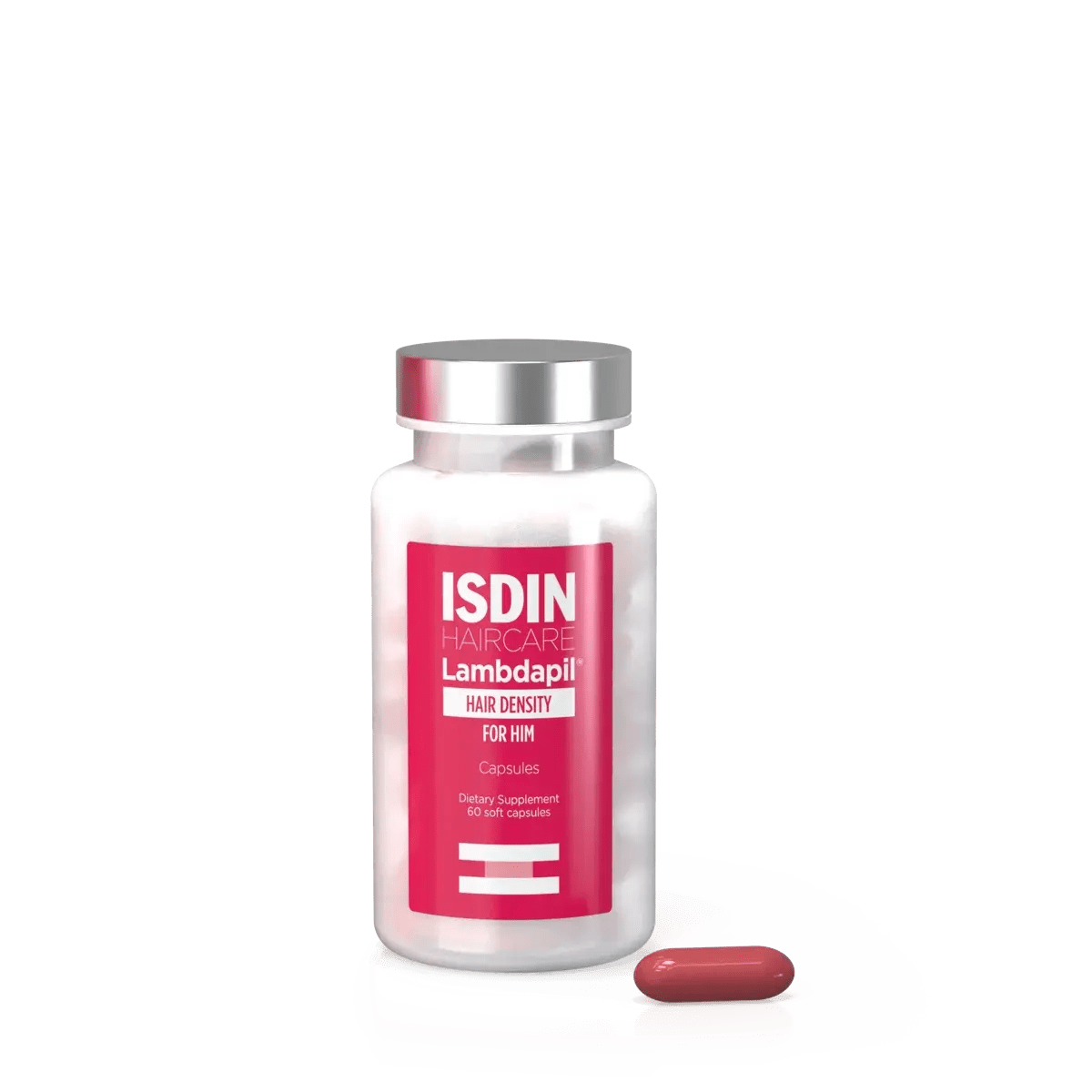 ISDIN Lambdapil® Hair Density Capsules For Him - The Look and Co