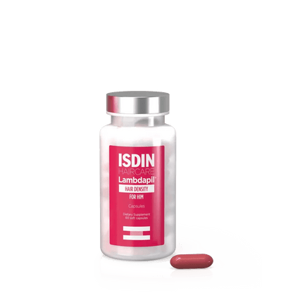 ISDIN Lambdapil® Hair Density Capsules For Him - The Look and Co