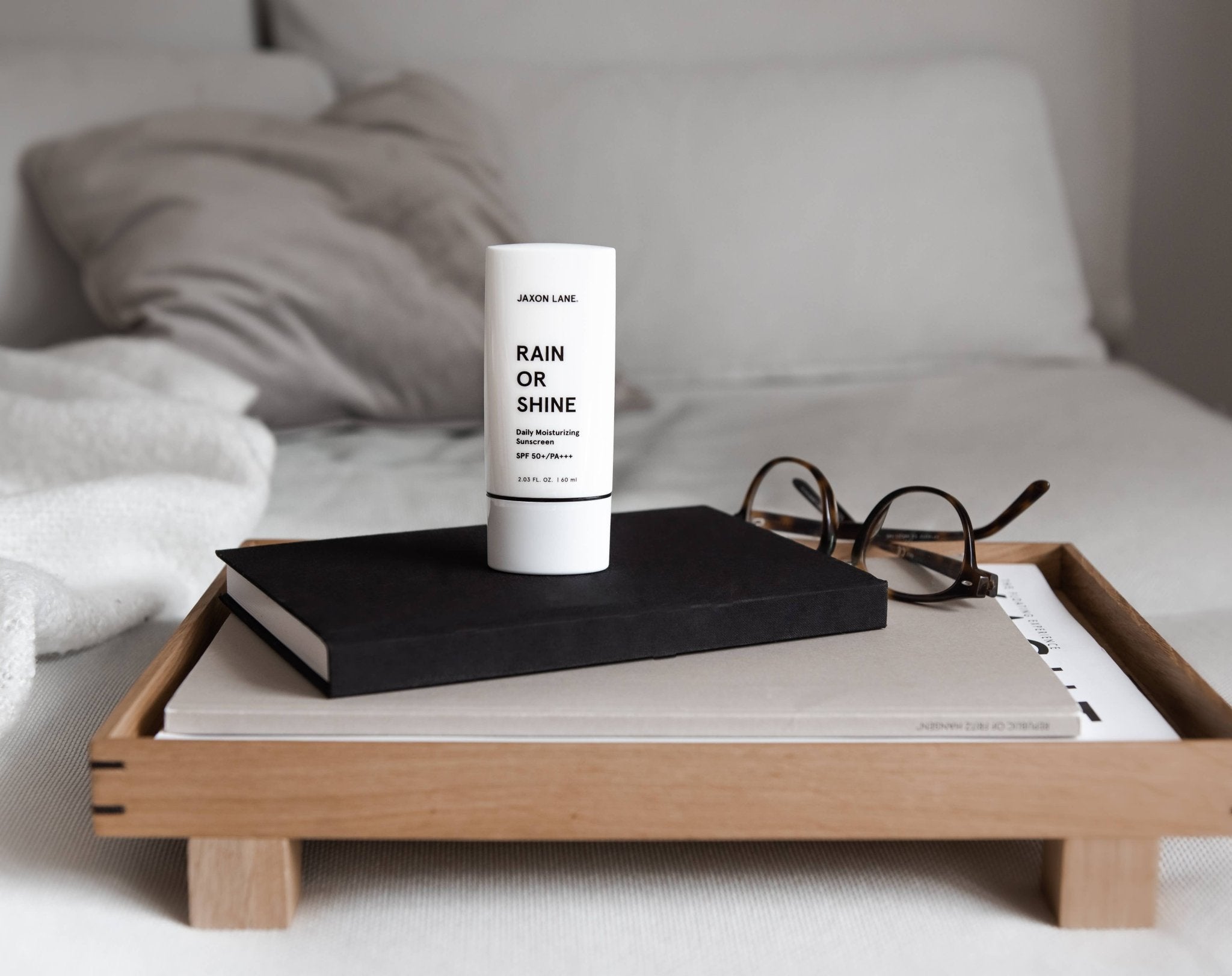 JAXON LANE - RAIN OR SHINE Daily Moisturizing Sunscreen SPF 50+ Unscented - The Look and Co