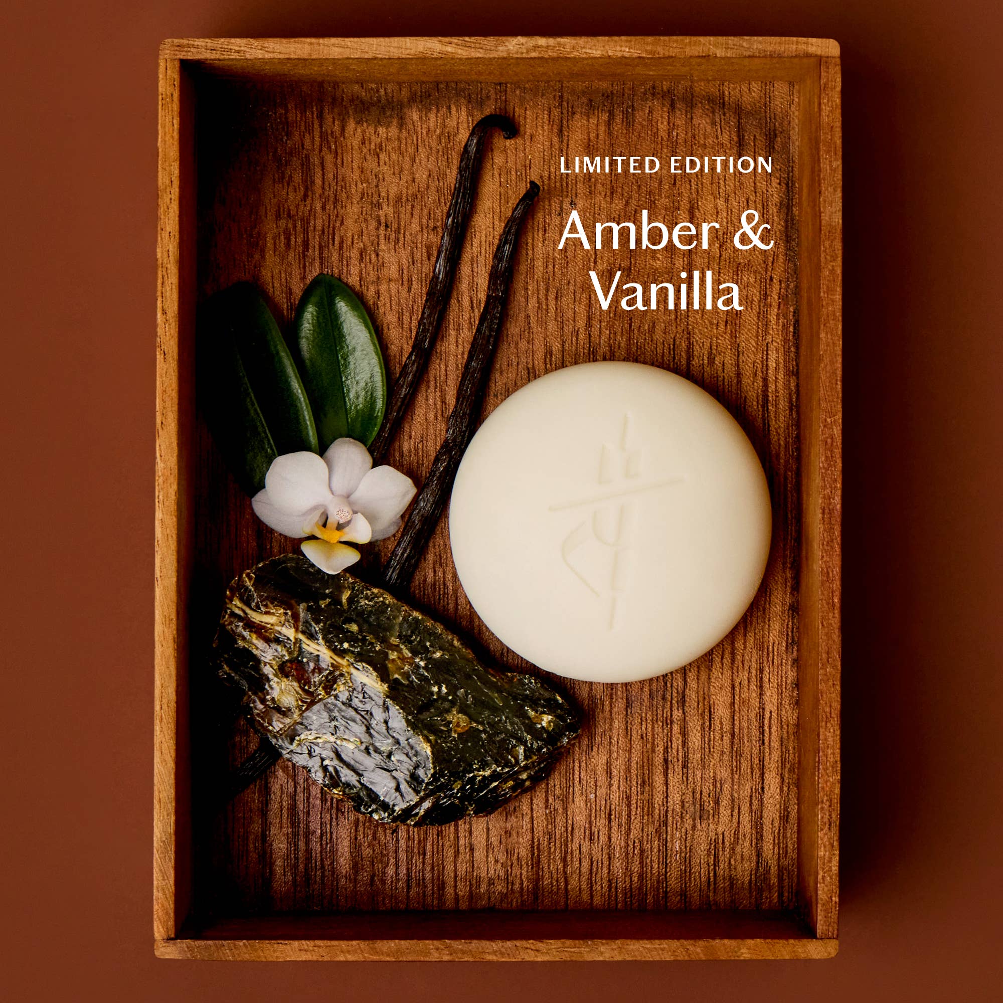 Kate McLeod - Amber &amp; Vanilla Body Stone | Deep Moisturizing Lotion Bar - The Look and Co