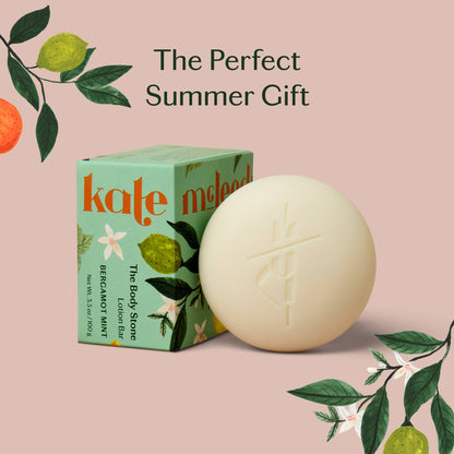 Kate McLeod - Bergamot Mint | Deep Moisturizing Lotion Bar - The Look and Co