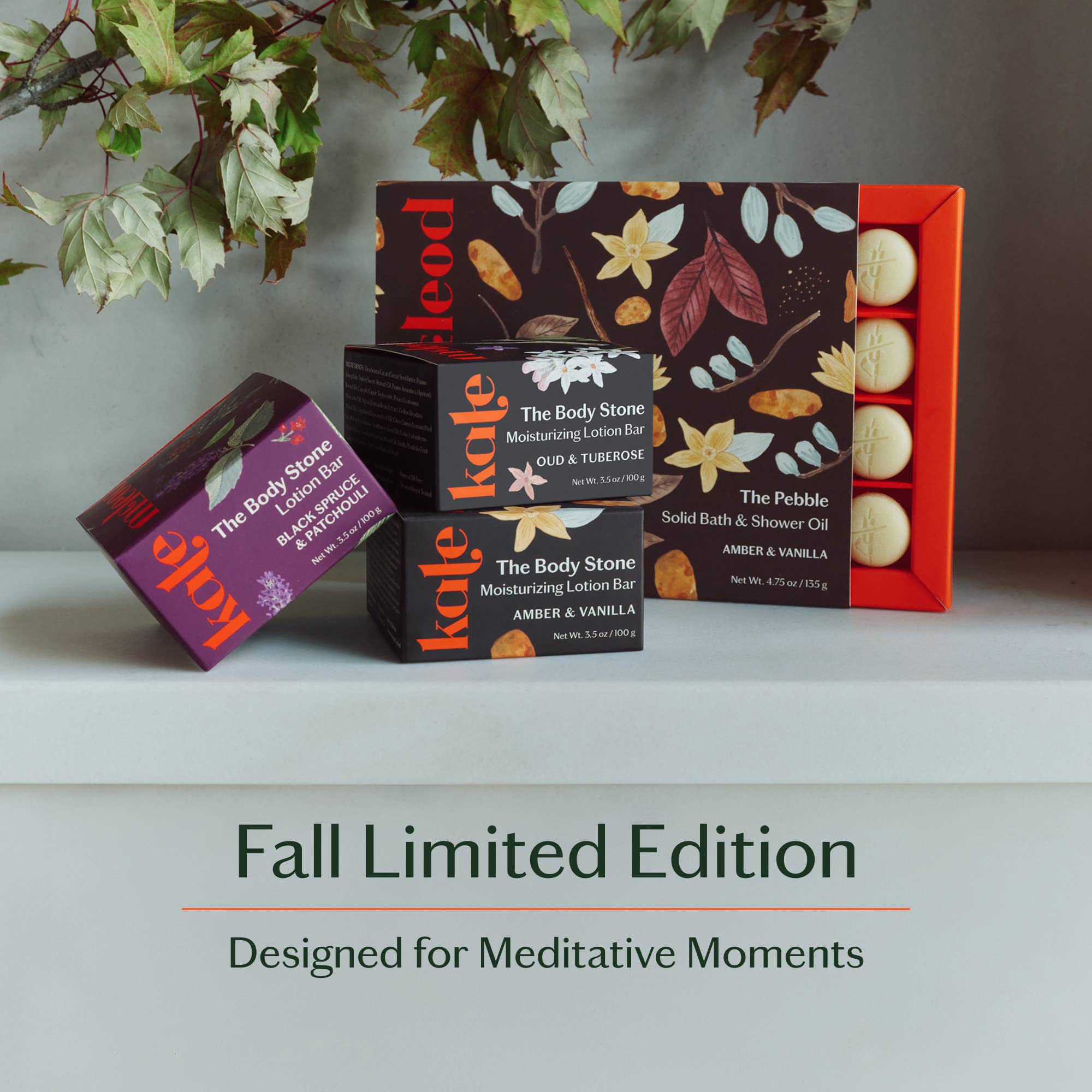 Kate McLeod - Black Spruce &amp; Patchouli | Deep Moisturizing Lotion Bar - The Look and Co