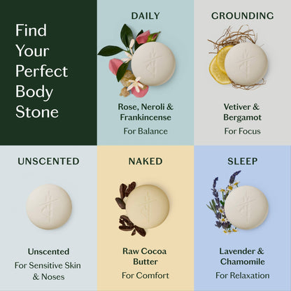 Kate McLeod - Daily Stone | Deep Moisturizing Lotion Bar - The Look and Co