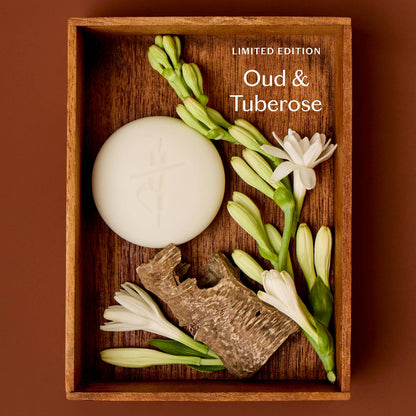 Kate McLeod - Oud &amp; Tuberose Body Stone | Deep Moisturizing Lotion Bar - The Look and Co