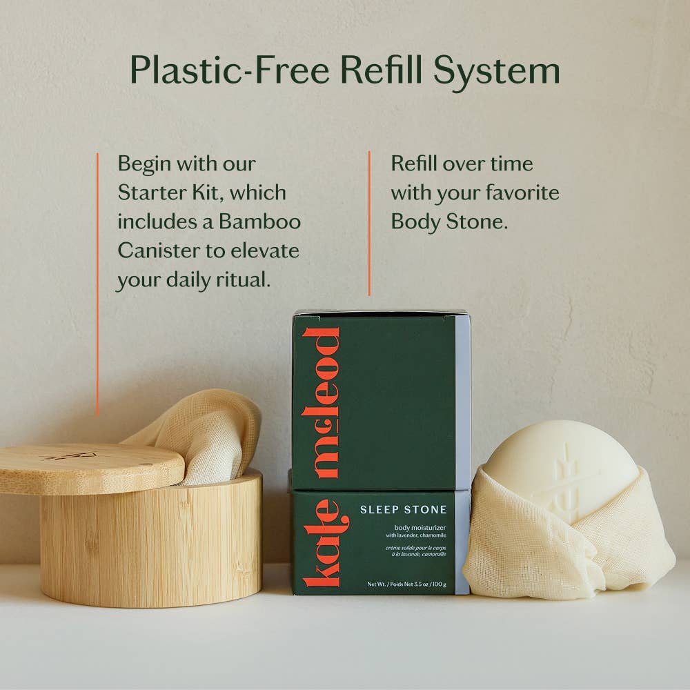 Kate McLeod - Sleep Stone | Deep Moisturizing Lotion Bar - The Look and Co