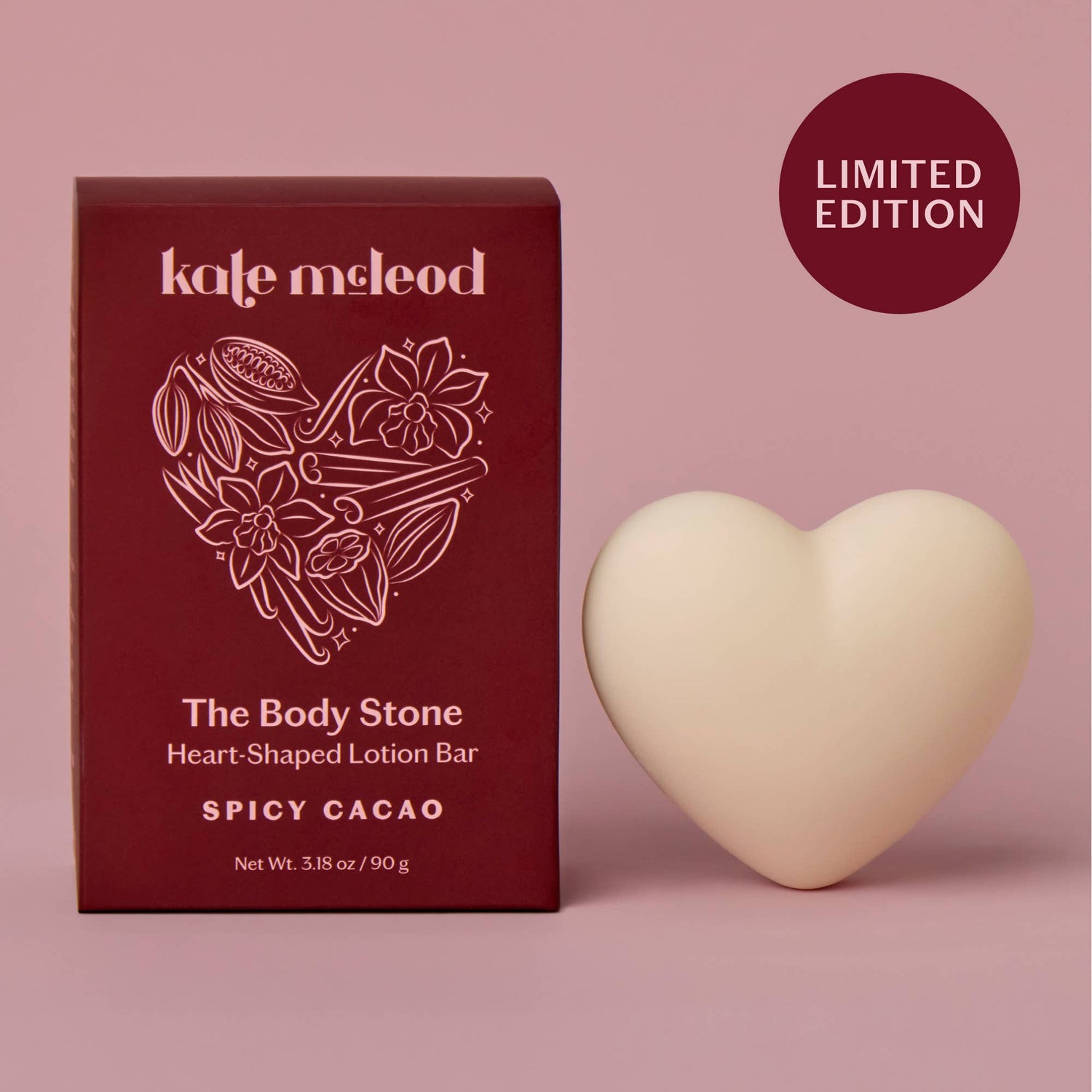 Kate McLeod - Spicy Cacao | Deep Moisturizing Lotion Bar - The Look and Co