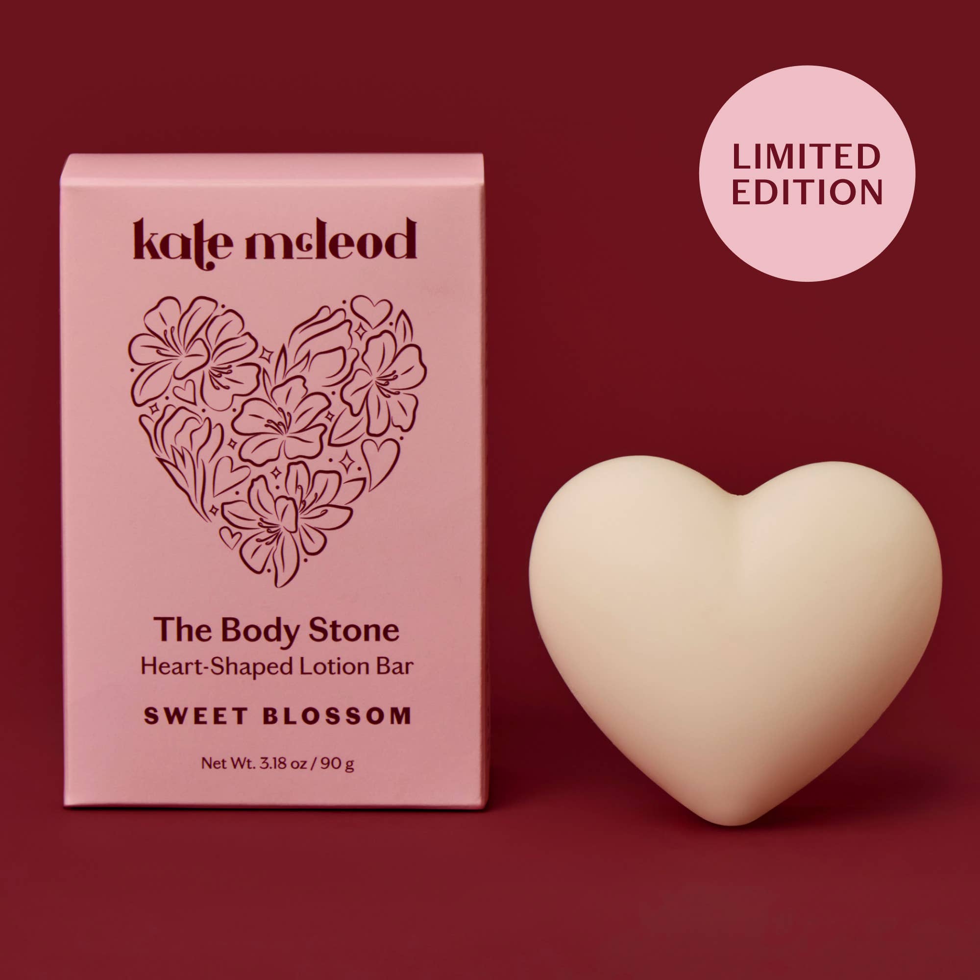 Kate McLeod - Sweet Blossom | Deep Moisturizing Lotion Bar - The Look and Co