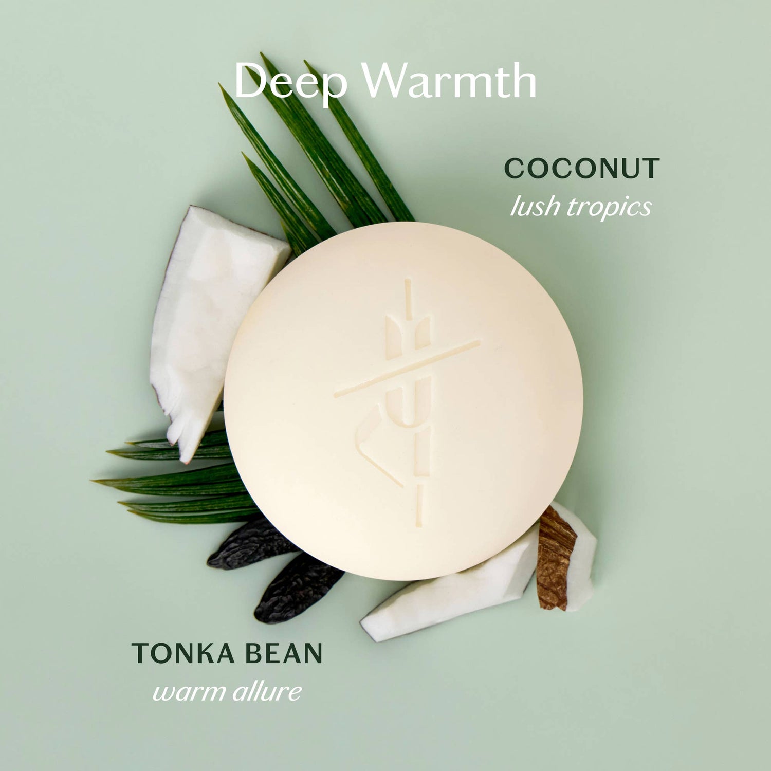 Kate McLeod - Tonka Bean &amp; Coconut | Deep Moisturizing Lotion Bar - The Look and Co