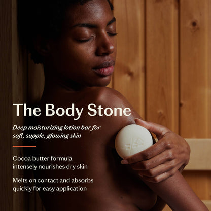 Kate McLeod - Unscented Stone | Deep Moisturizing Lotion Bar - The Look and Co