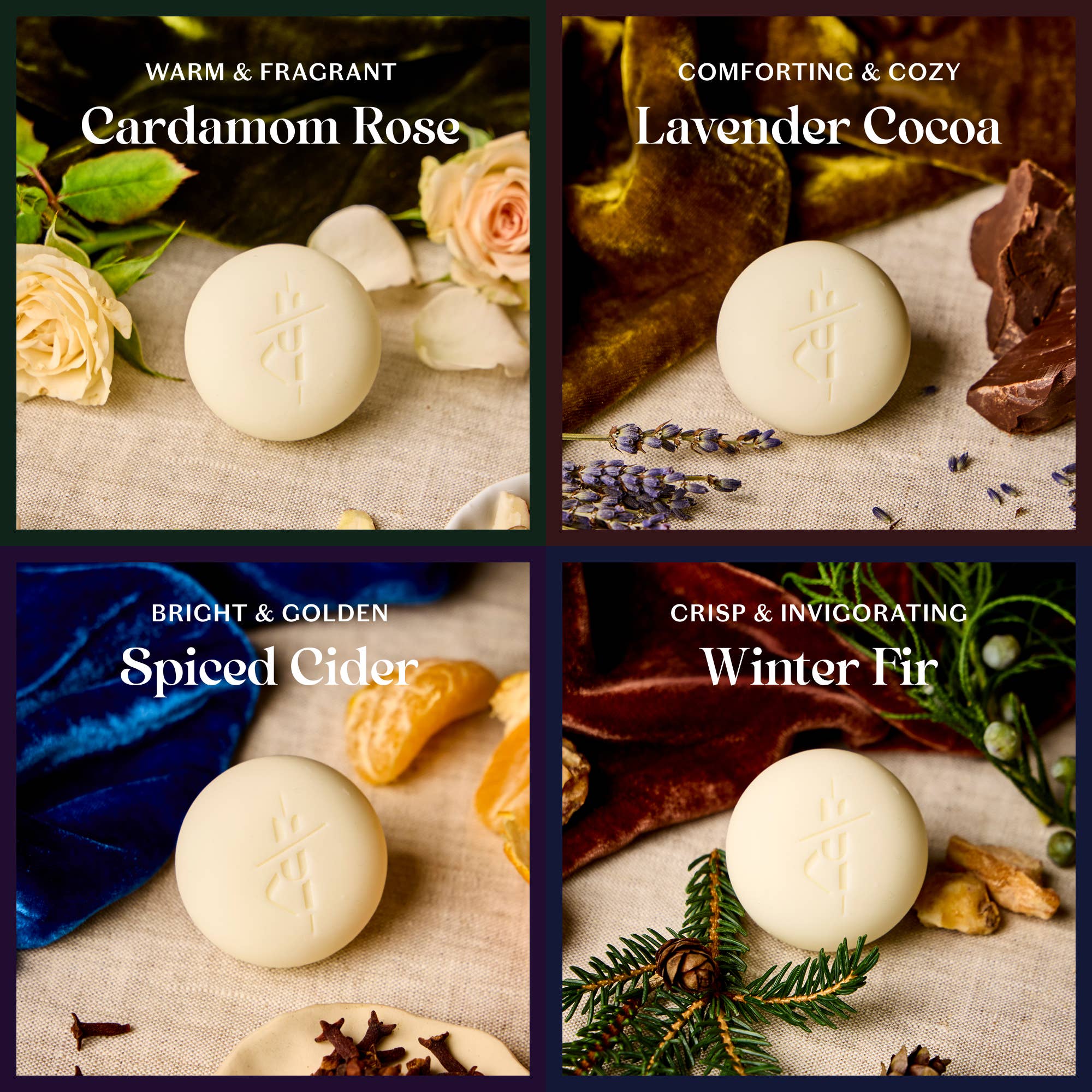 Kate McLeod - Winter Rituals Mini Body Stone Gift Set - The Look and Co