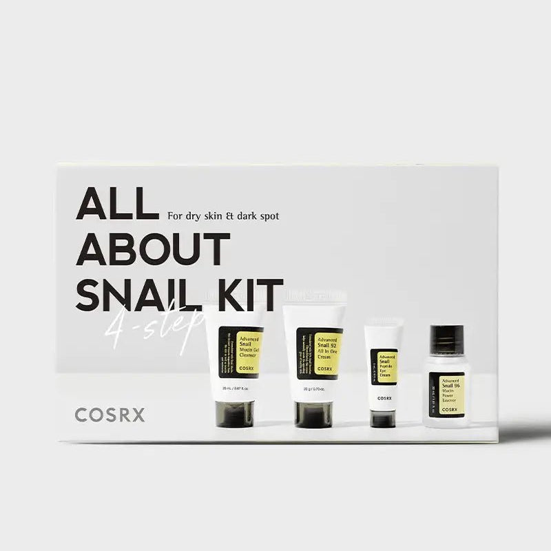 Kbeauty Skincare - [COSRX] ALL BOUT SNAIL KIT 4 PCS - The Look and Co