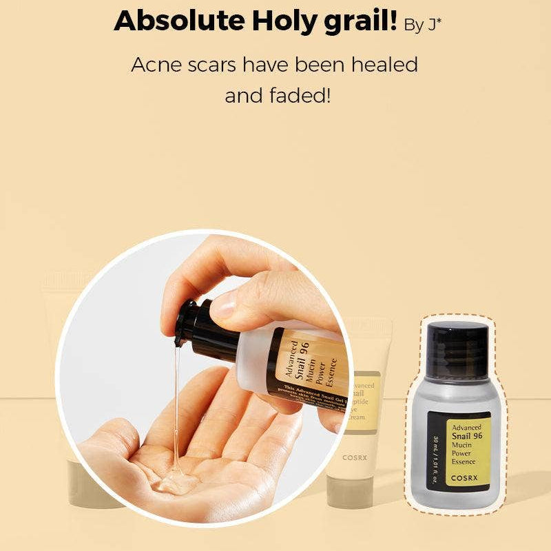 Kbeauty Skincare - [COSRX] ALL BOUT SNAIL KIT 4 PCS - The Look and Co