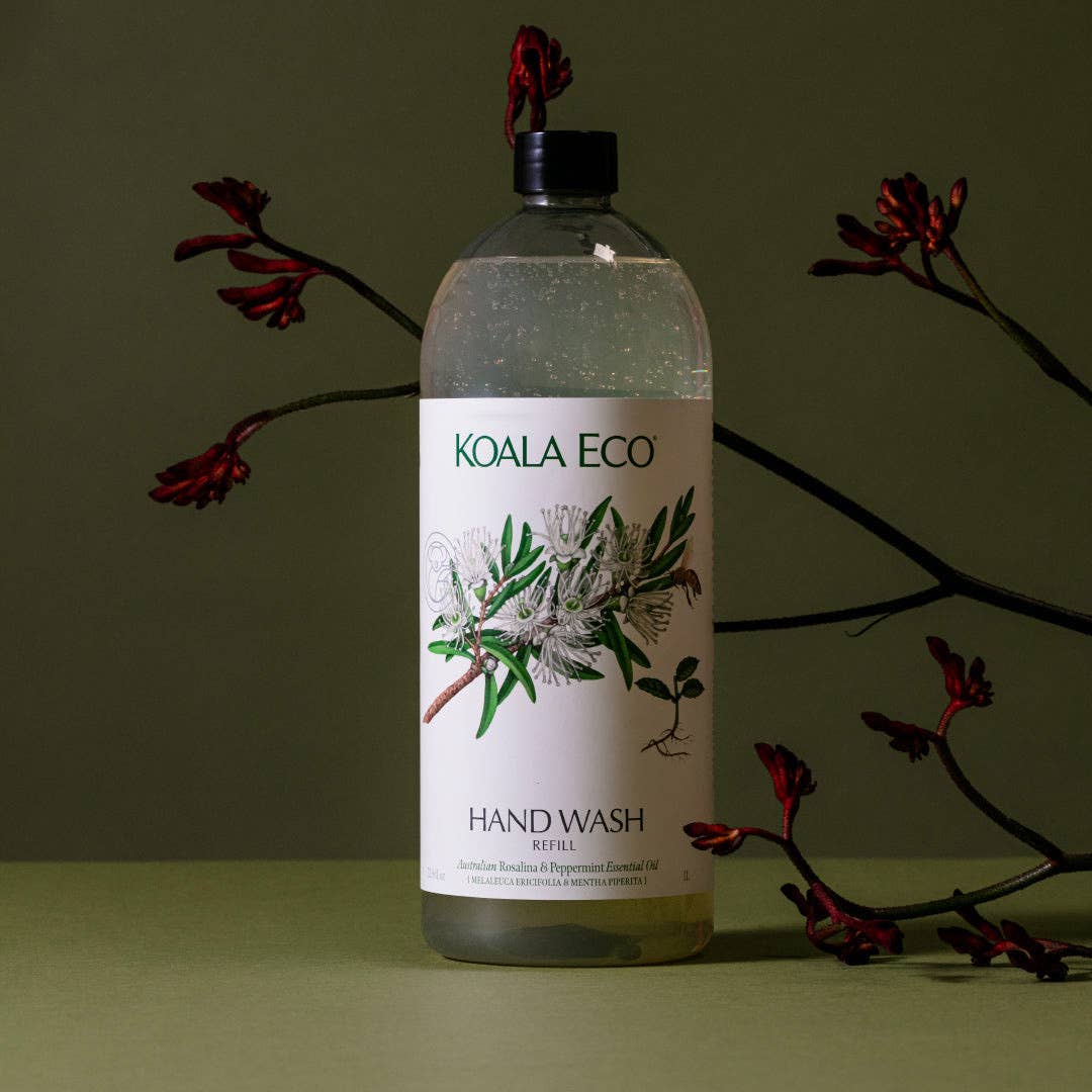 Koala Eco - Lemon Scented Eucalyptus &amp; Rosemary Hand Wash - Refill - The Look and Co