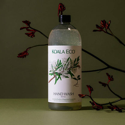 Koala Eco - Lemon Scented Eucalyptus &amp; Rosemary Hand Wash - Refill - The Look and Co