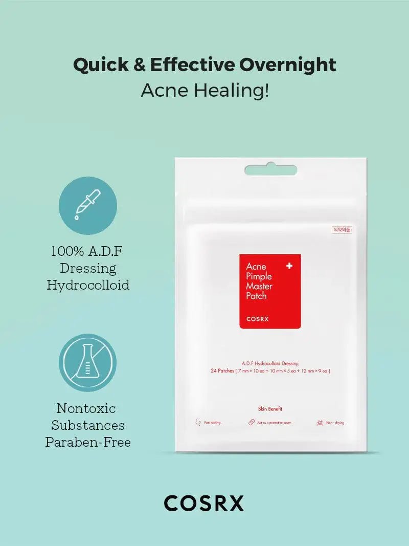 Kosmic - Kbeauty Skincare - [COSRX] ACNE PIMPLE MASTER PATCH 24 PCS - The Look and Co