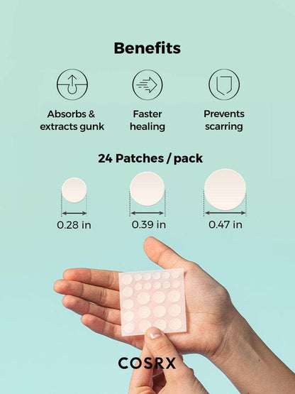 Kosmic - Kbeauty Skincare - [COSRX] ACNE PIMPLE MASTER PATCH 24 PCS - The Look and Co