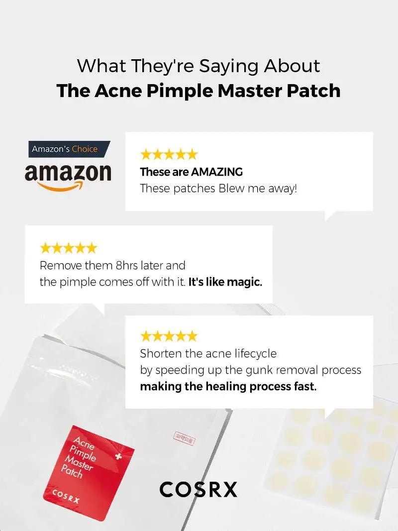 Kosmic - Kbeauty Skincare - [COSRX] ACNE PIMPLE MASTER PATCH 24 PCS - The Look and Co
