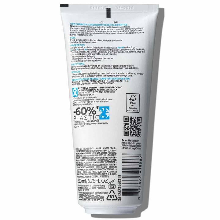 La Roche - Posay Lipikar AP+M Triple Repair Body Moisturizer - The Look and Co