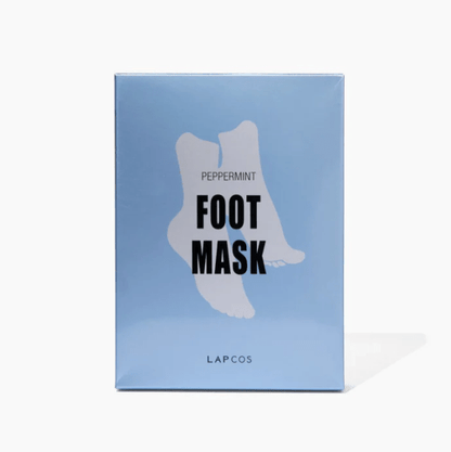LAPCOS Peppermint Foot Mask Single - The Look and Co
