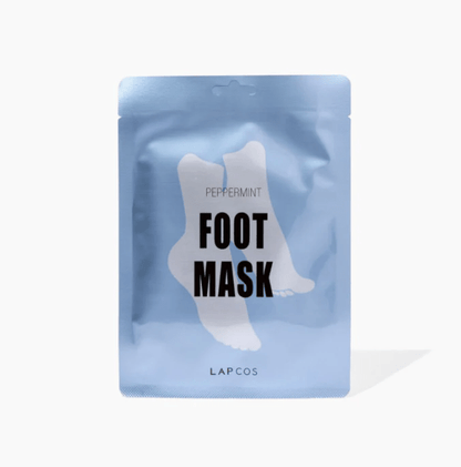 LAPCOS Peppermint Foot Mask Single - The Look and Co