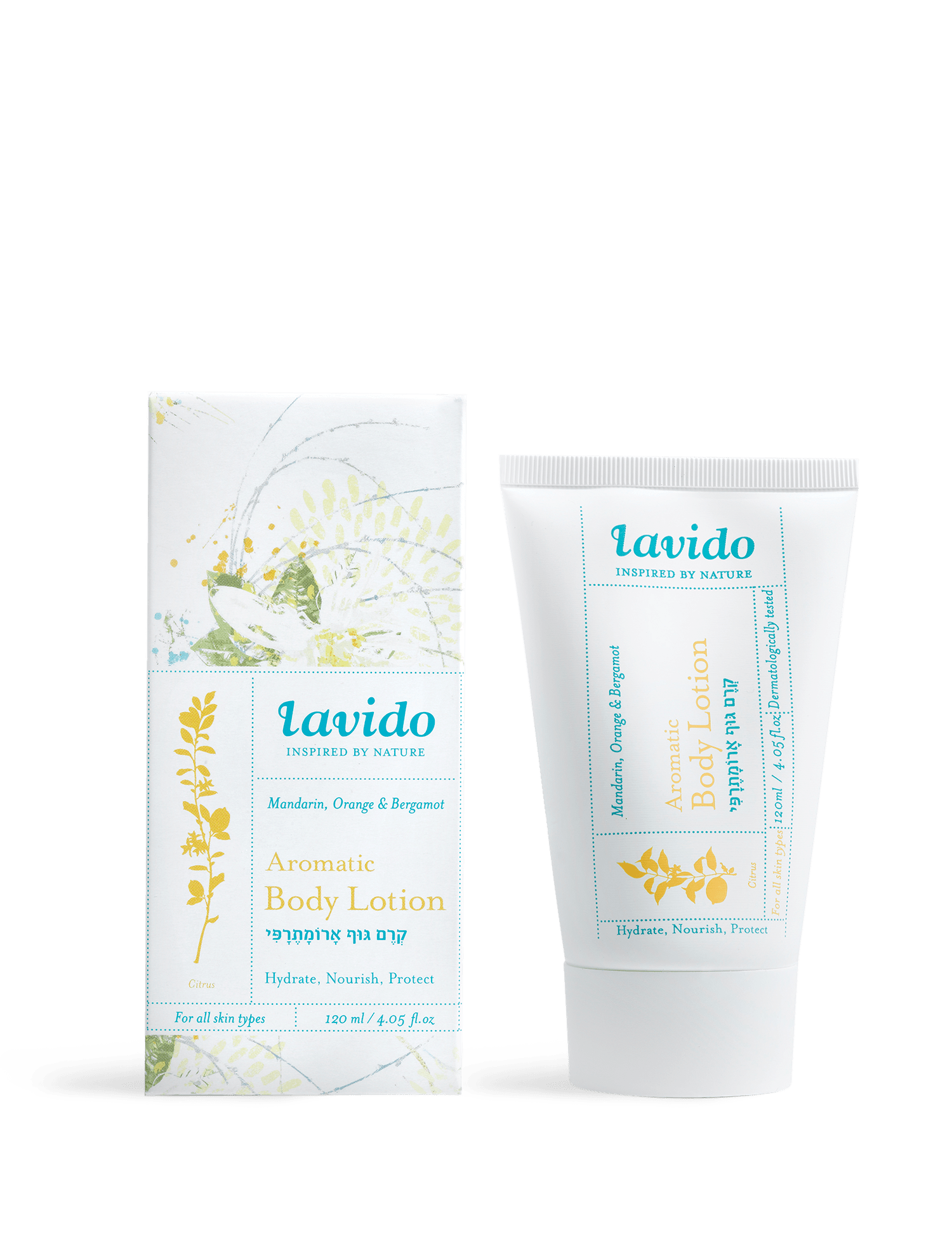 Lavido - Aromatic Body Lotion (Mandarin, Orange &amp; Bergamot) - 120 ml - The Look and Co