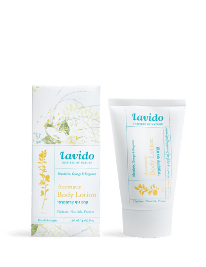 Lavido - Aromatic Body Lotion (Mandarin, Orange &amp; Bergamot) - 120 ml - The Look and Co