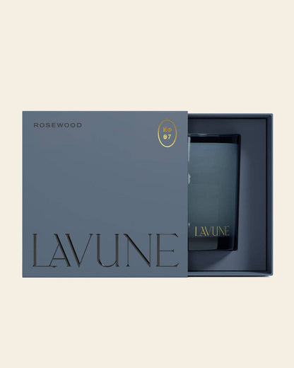 Lavune - N˚07 Rosewood Candle | Bruised Rose &amp; Sandalwood - The Look and Co