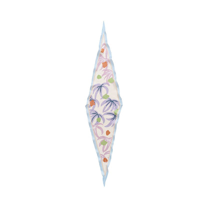 Lost Pattern NYC - &quot;Ethereal Mirage&quot; Silk Diamond Neckerchief - Pastel - The Look and Co