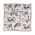 Lost Pattern NYC - "La Isla" Silk Bandana Scarf - Coffee - The Look and Co