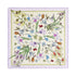 Lost Pattern NYC - LOST PATTERN X NYBG "Orchid Symphony" Silk Bandana Scarf - Beige - The Look and Co