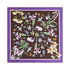 Lost Pattern NYC - LOST PATTERN X NYBG "Orchid Symphony" Silk Bandana Scarf - Purple - The Look and Co