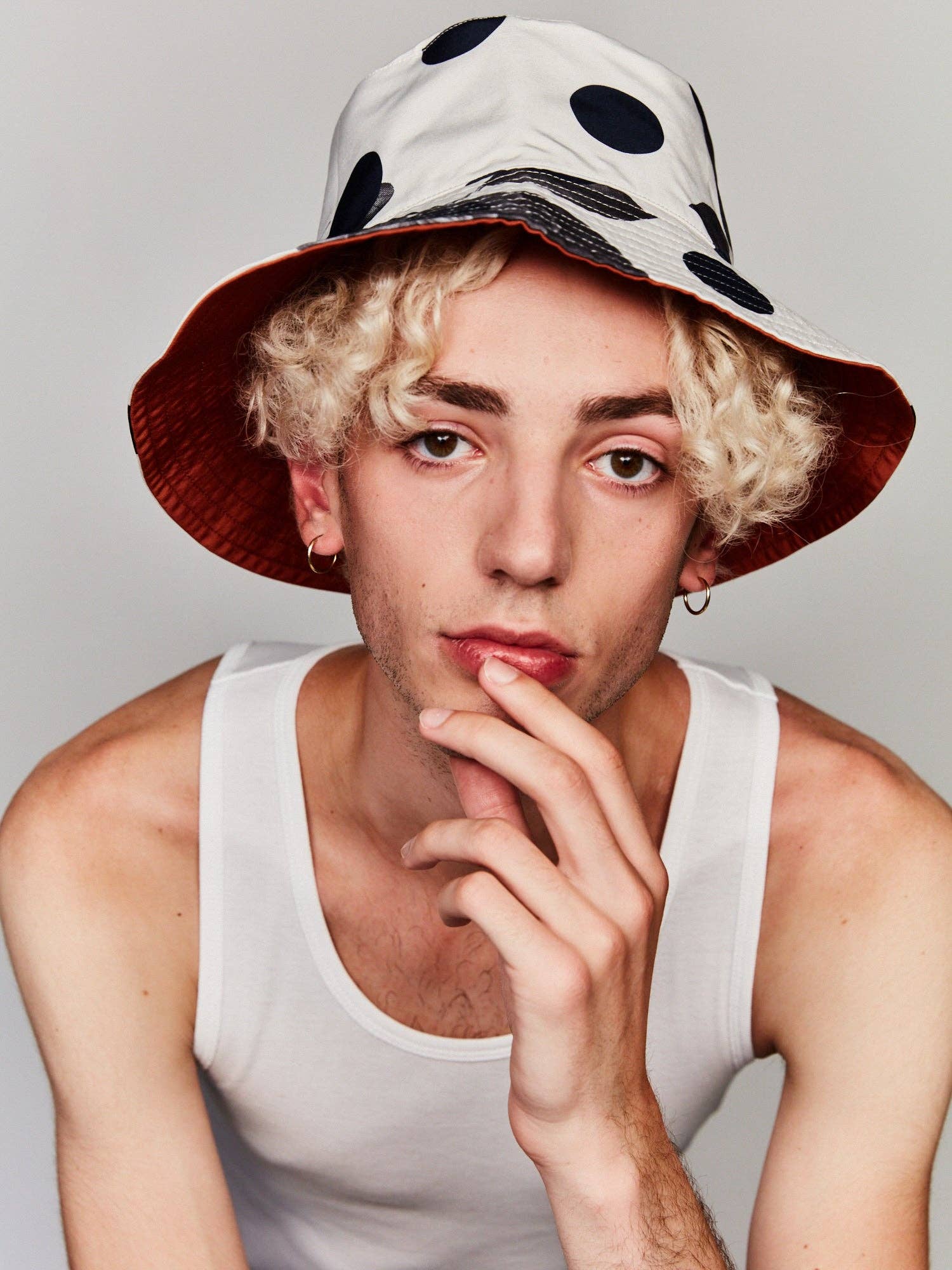 Lost Pattern NYC - “Noir Floral” Reversible Bucket Hat - The Look and Co