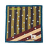 Lost Pattern NYC - "Pandita the Dog" Silk Bandana - Coffee - The Look and Co