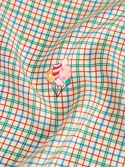 Lost Pattern NYC - "Pop Pony" Silk Bandana - Lake Blue - The Look and Co