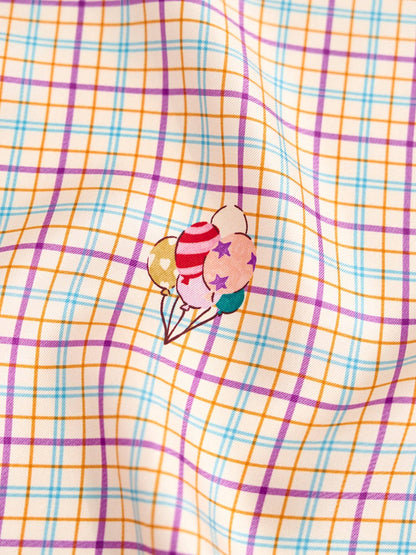 Lost Pattern NYC - "Pop Pony" Silk Bandana - Yellow - The Look and Co