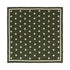 Lost Pattern NYC - "Retro Polka" Silk Bandana Scarf - Matcha - The Look and Co