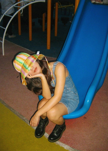Lost Pattern NYC - Reversible Summer Hat - Rainbow - The Look and Co