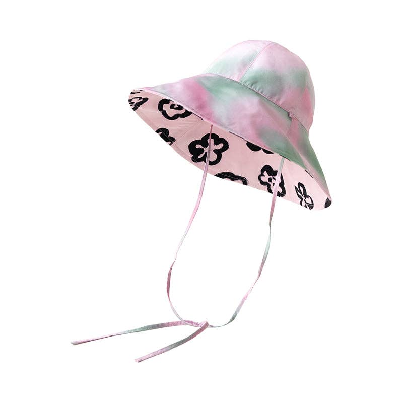 Lost Pattern NYC - Reversible Sun Hat - Pink - The Look and Co