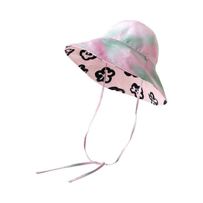 Lost Pattern NYC - Reversible Sun Hat - Pink - The Look and Co