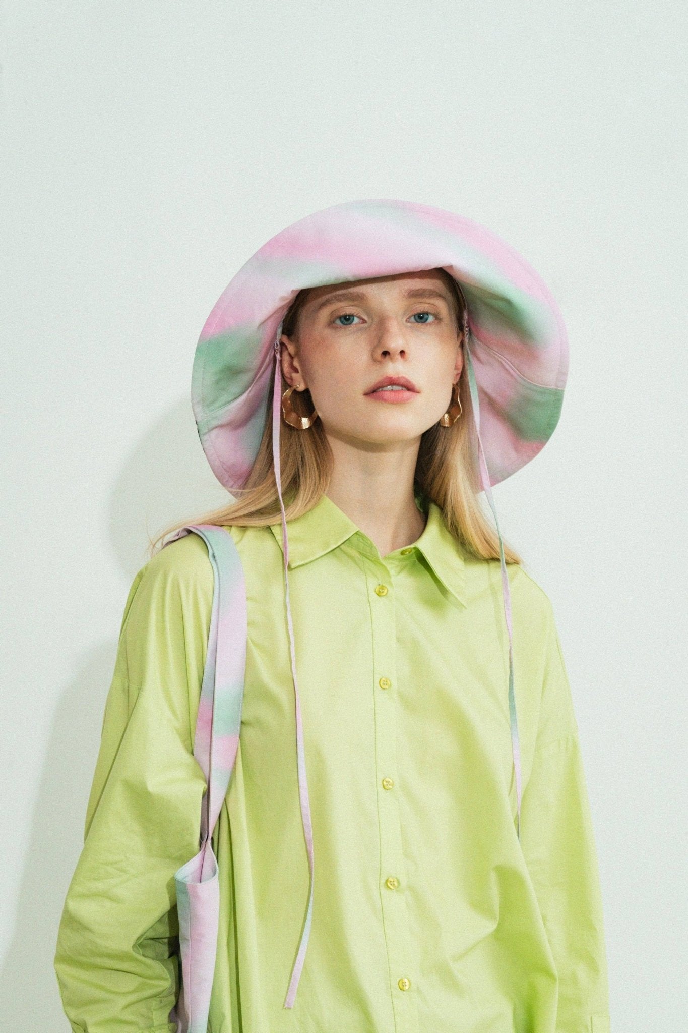 Lost Pattern NYC - Reversible Sun Hat - Pink - The Look and Co