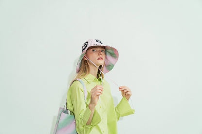 Lost Pattern NYC - Reversible Sun Hat - Pink - The Look and Co