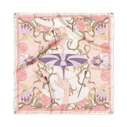 Lost Pattern NYC - &quot;The Dreamer&quot; Bandana Silk Scarf - The Look and Co