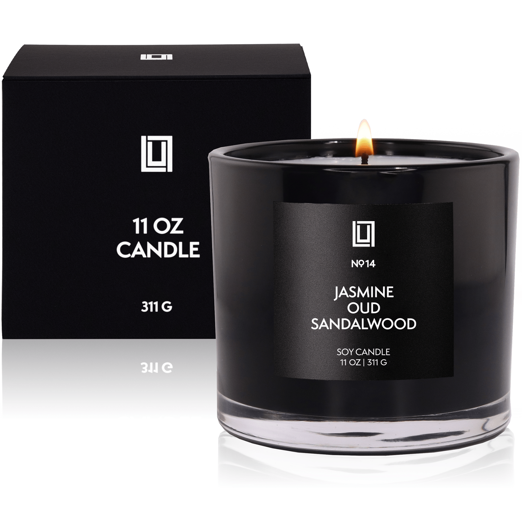 Lulu Candles - 11 Oz. Candle with Dust Cover &amp; Box - 18 Units Case Packed - The Look and Co