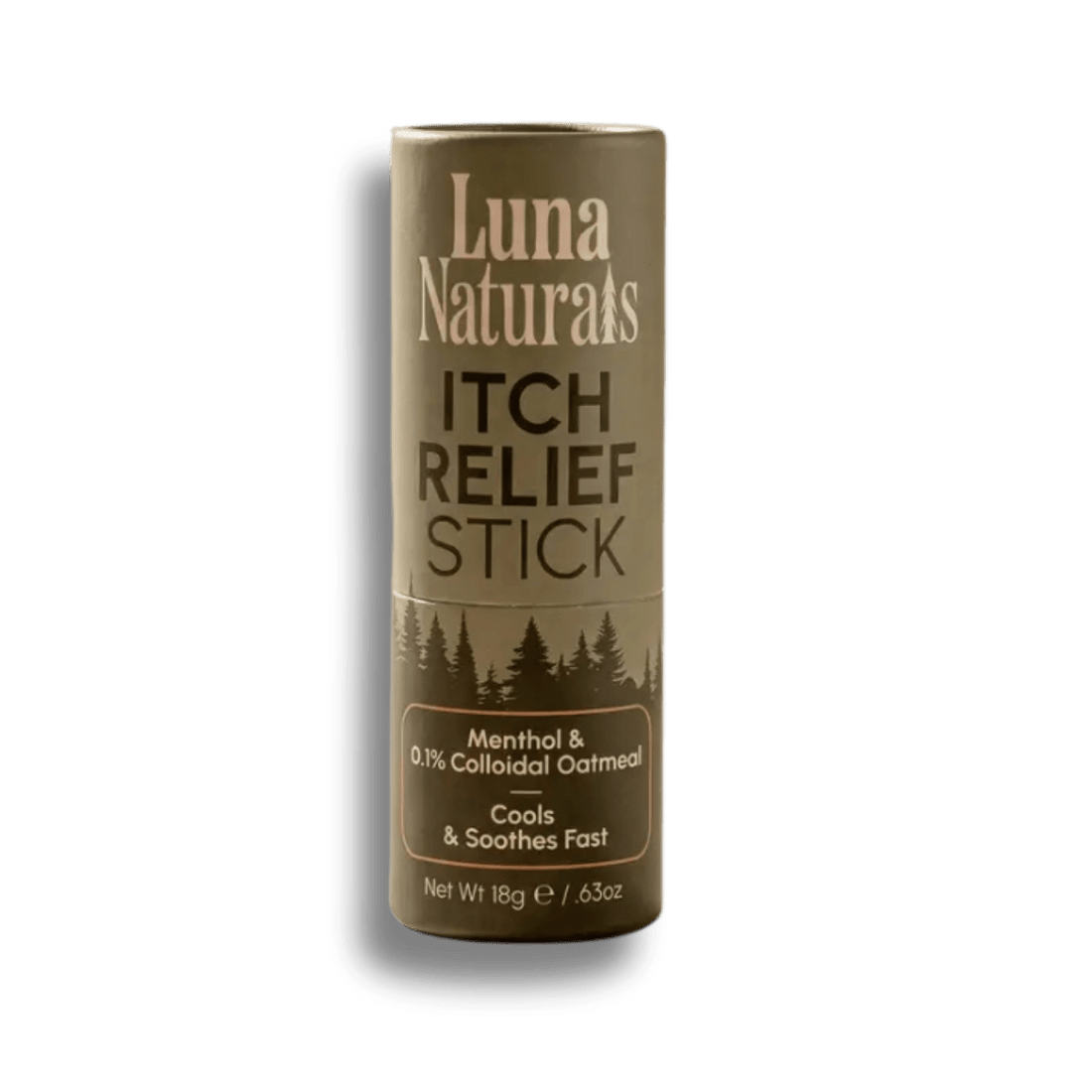 Luna Naturals - Anti - Itch Balm | Menthol &amp; Colloidal | 1 Pack - 18g - The Look and Co